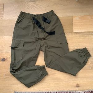Love Tree Dark Green Cargo Pants